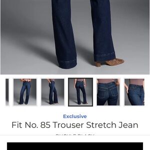 Womens Fit 85 Trouser Buckle Jean size 33 Runs big. Worn twice. Washed and dried